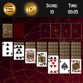 visual demonstration of how to play Solitaire Kobra Kobra Mode