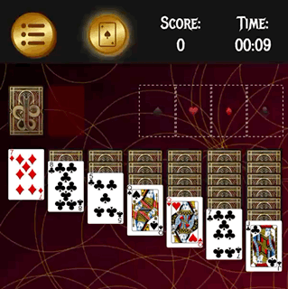 visual demonstration of how to play Solitaire Kobra